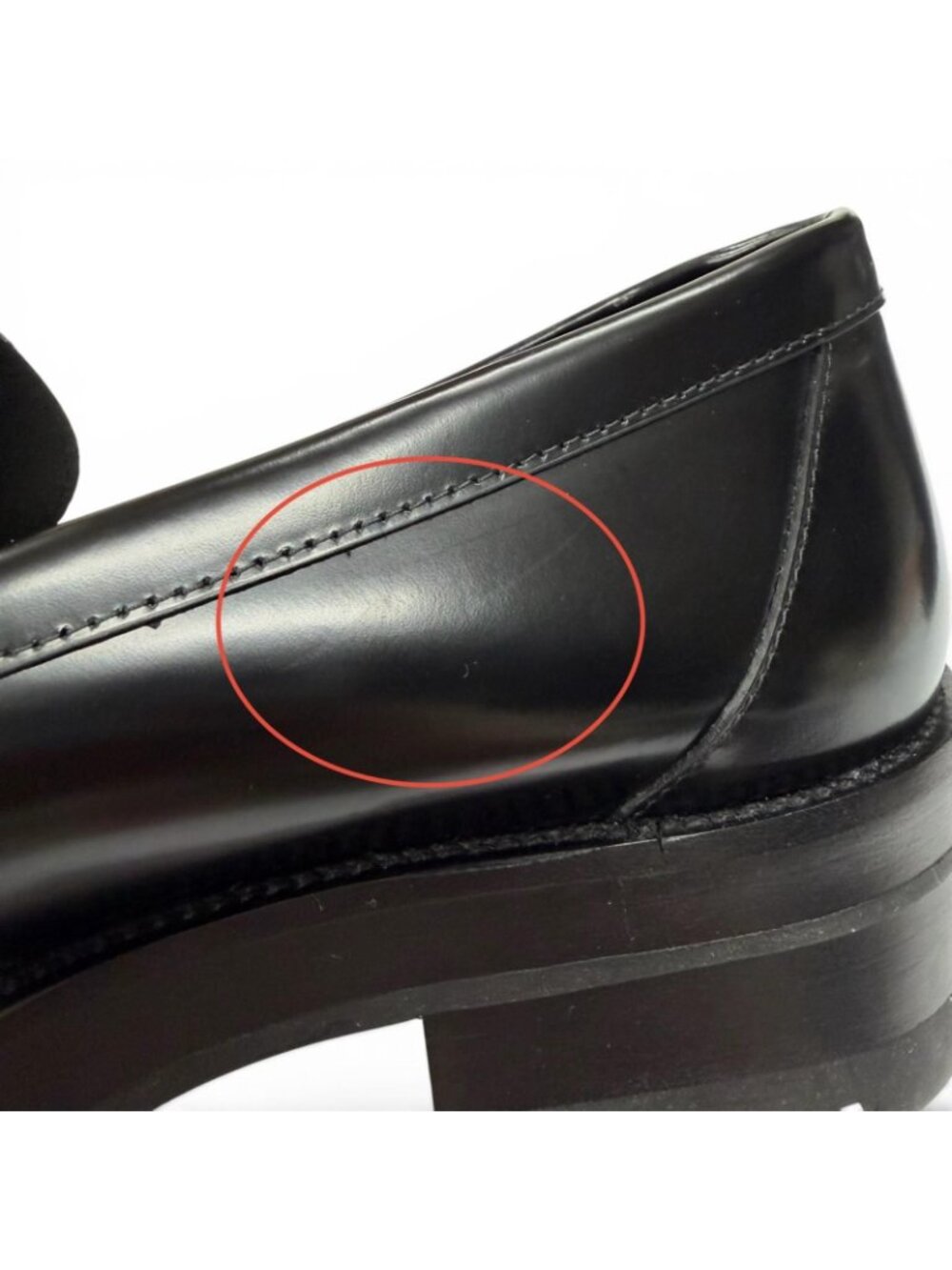 Chanel CC Logo Leather Loafers Shoes Black - Picture 12 of 12